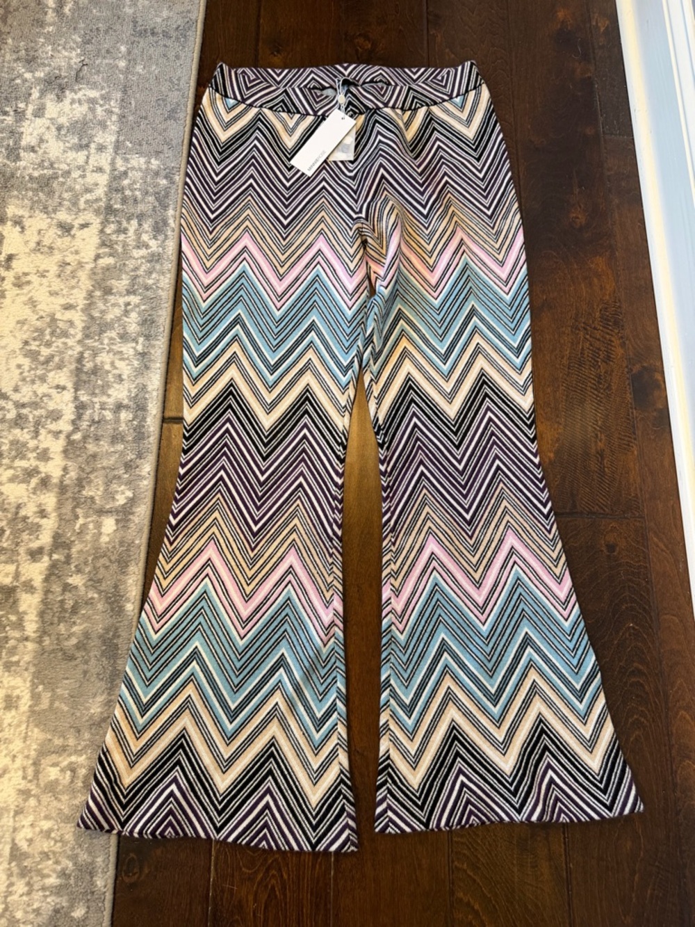 NWT Minnie Rose Chevron Knit Pull On Pants
